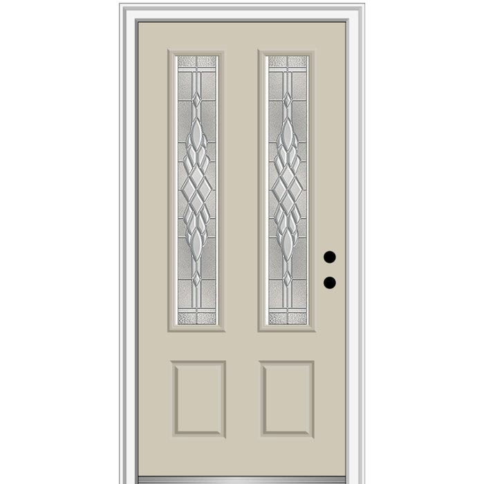 Verona Home Design 36'' x 80'' Fiberglass Front Entry Doors Wayfair